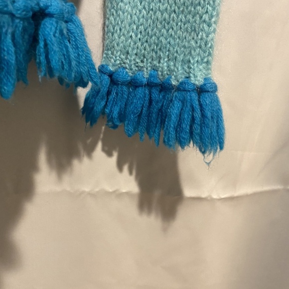 Vintage  Blue Mohair Sweater 100% Wool 60s Saks Fifth Avenue Size Small - Picture 5 of 6